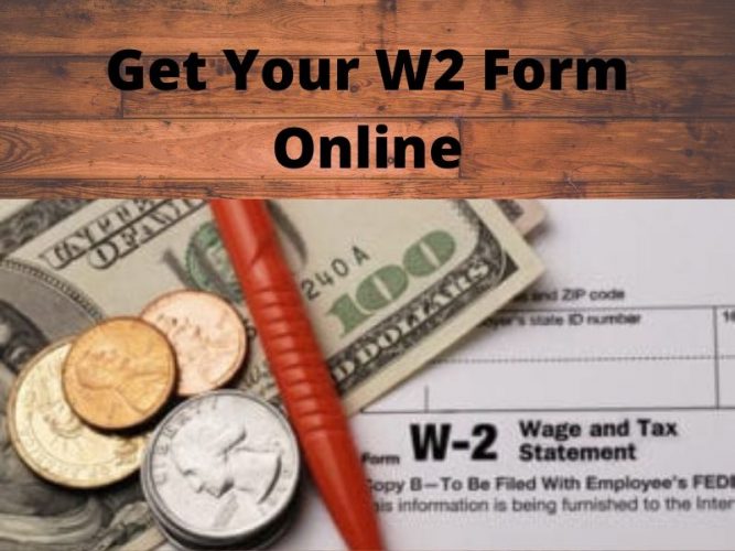 Get W2 Form Online
