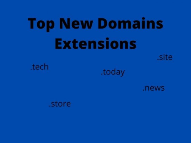 11 Top New Domain Extensions 