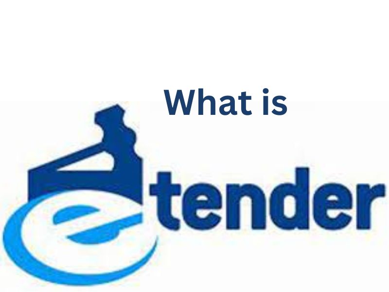 What is e-Tender