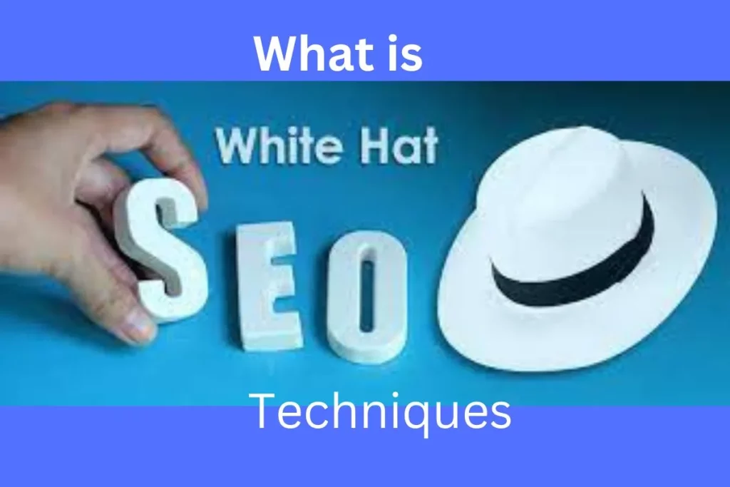 What is White Hat SEO Techniques