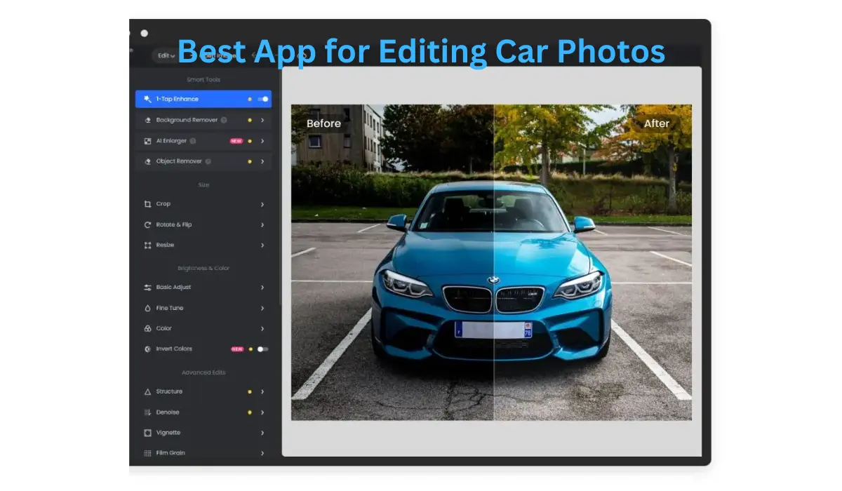 Best App for Editing Car Photos